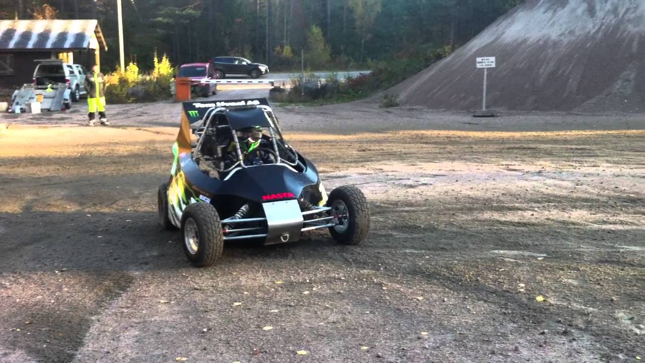 Crosskart 125 alexander /F&oslash;rste pr&oslash;vetur.