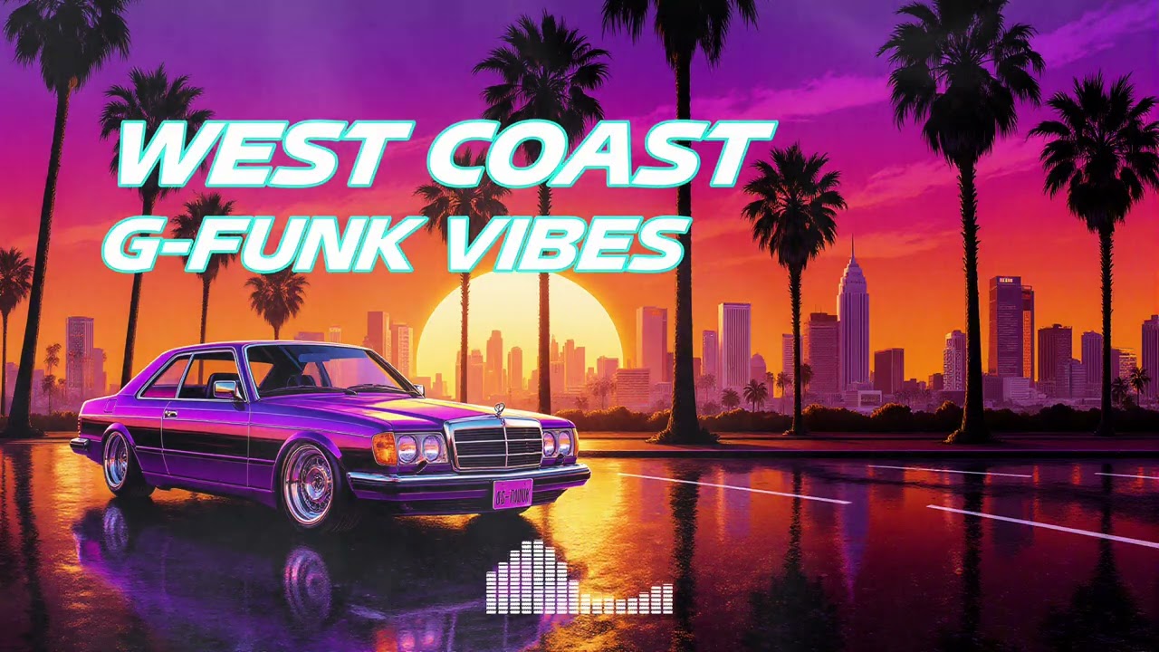 🎧 Every Beat Drips with West Coast Soul 🌴 Golden Hour G-Funk | Chill Ride