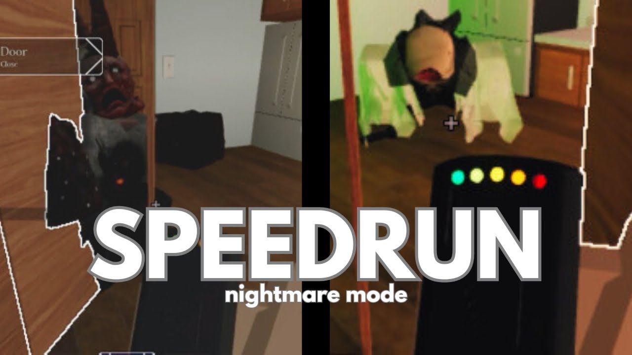 I Speedran Nightmare Mode Without Buying Any Equipment! (Demonology Roblox)