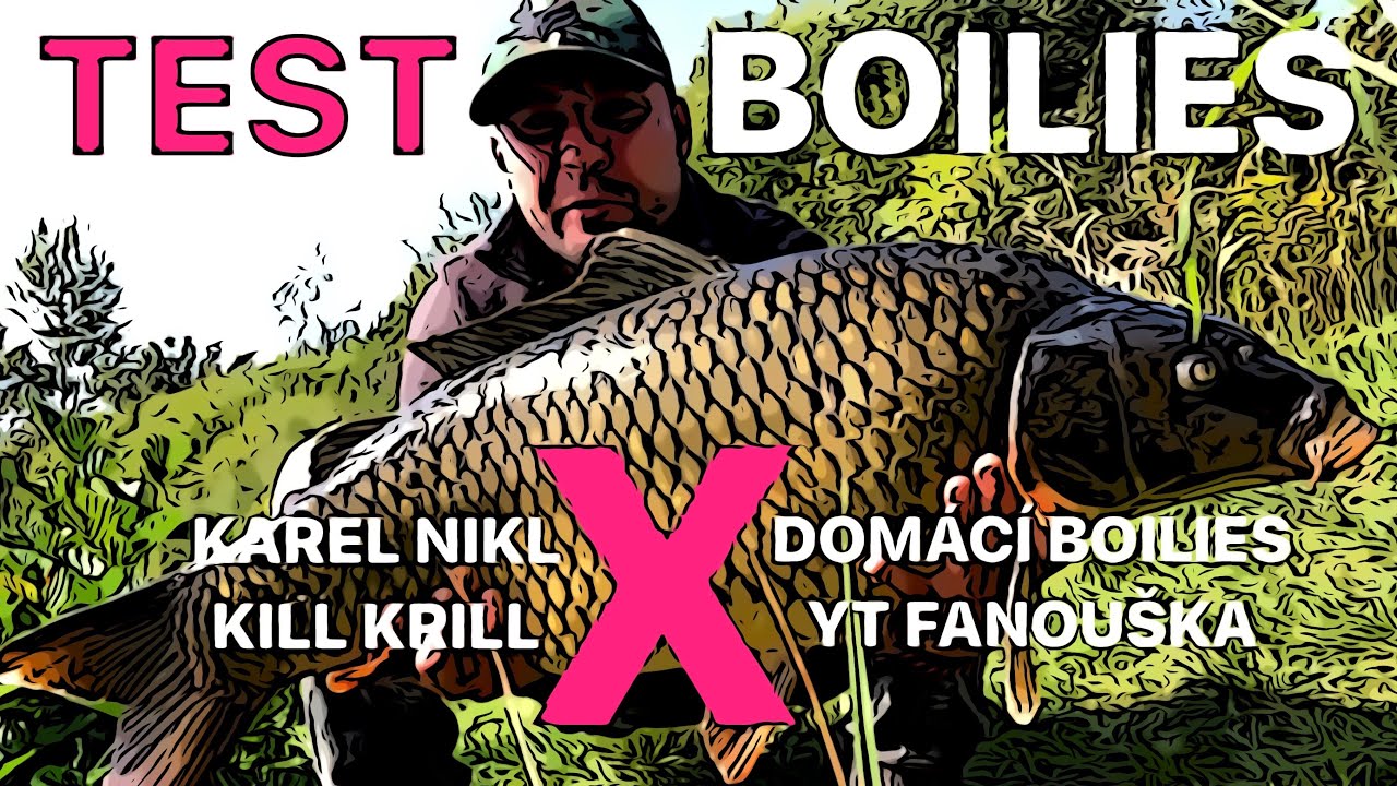 TEST BOILIES™ KAREL NIKL KILL KRILL VERSUS DOMÁCÍ BOILIES OD MÉHO FANOUŠKA - Které boilies zvítězí?!