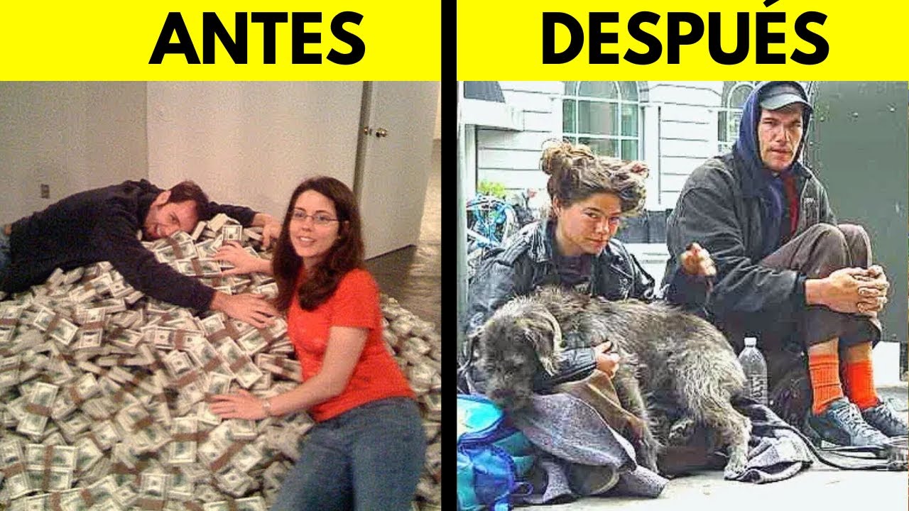 10 Ganadores De La LOTERIA Que Se Gastaron Su Fortuna En Tiempo Record