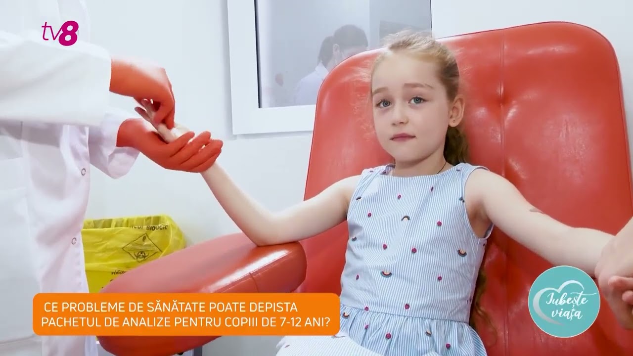 Analize pentru copiii între 7 și 12 ani #clinicasantemoldova #analize #copii