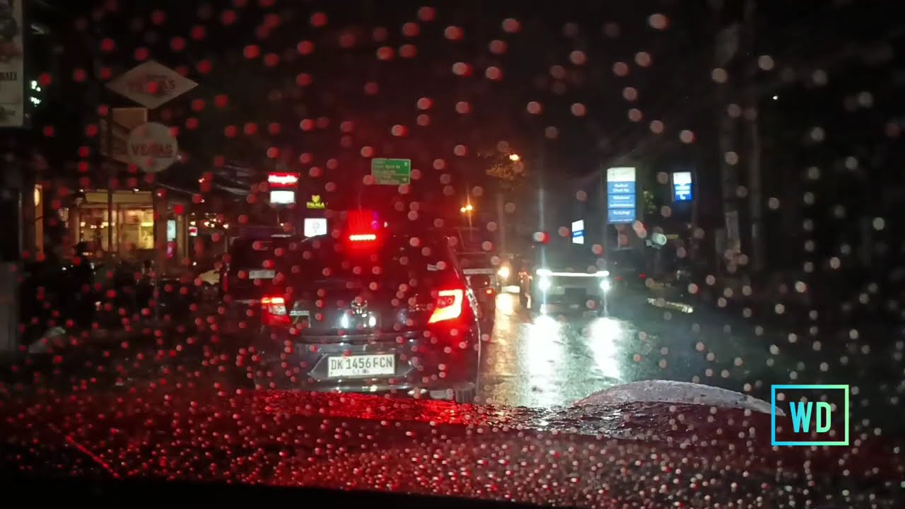 Valentine Basah di Denpasar: Kota Berkilau Dalam Rintik Hujan
