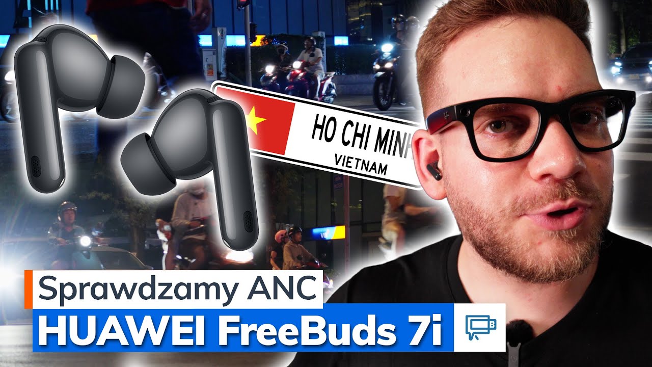 NAJGŁOŚNIEJSZA 🔊 ulica Świata 🌍🆚 HUAWEI FreeBuds 7i 🎧 [TEST ANC]