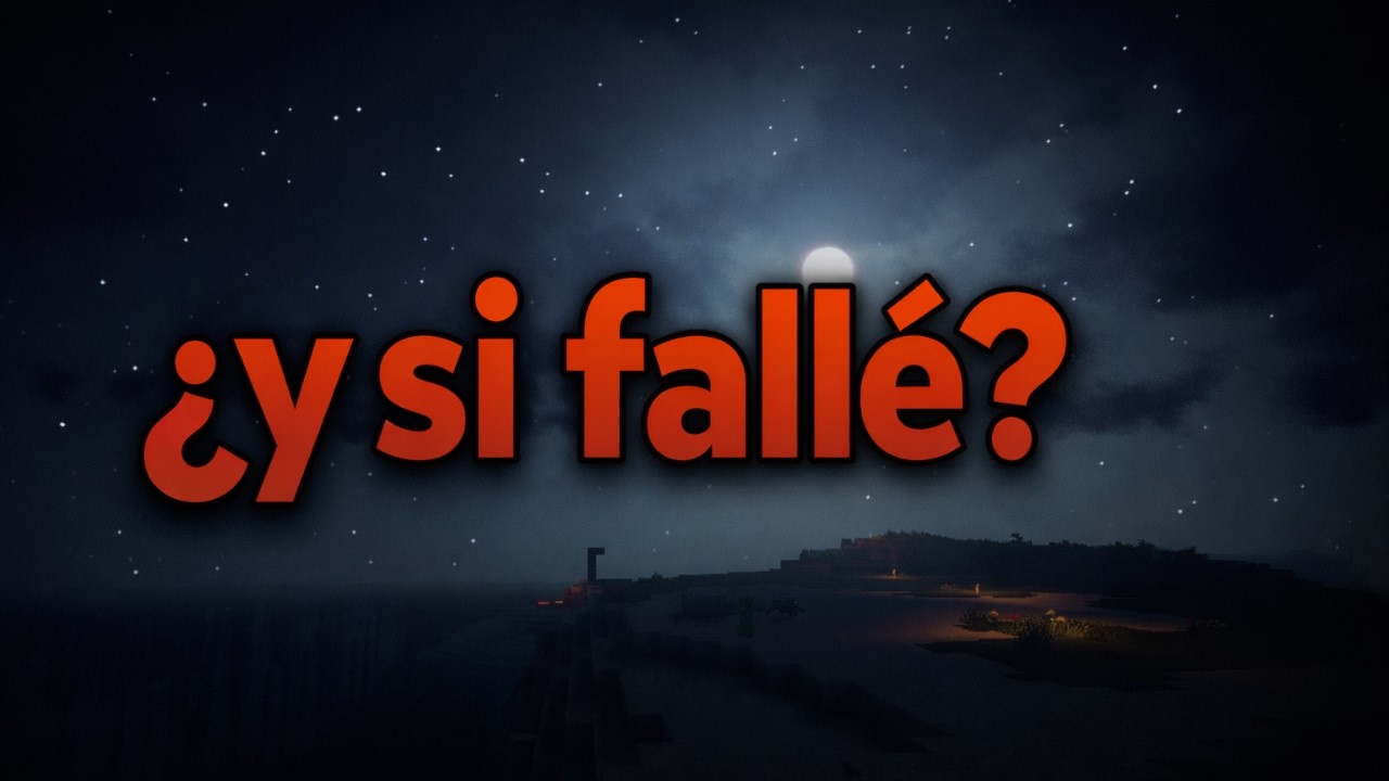 Nadie habla de lo que se siente fallar