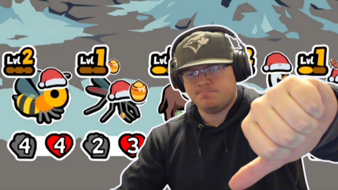 this is a disaster of a bee run (Super Auto Pets)