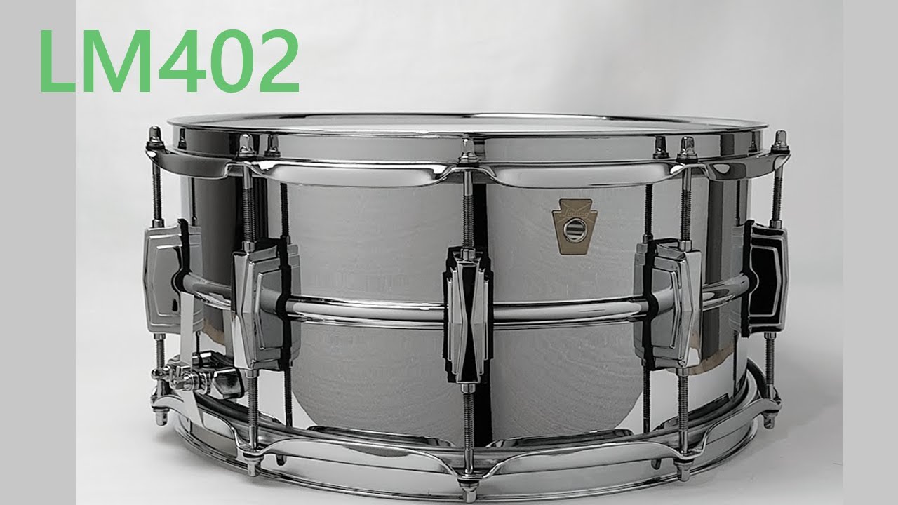 Ludwig （ラディック）Snare Drum SUPRAPHONIC LM402 の最新版を叩いてみました！