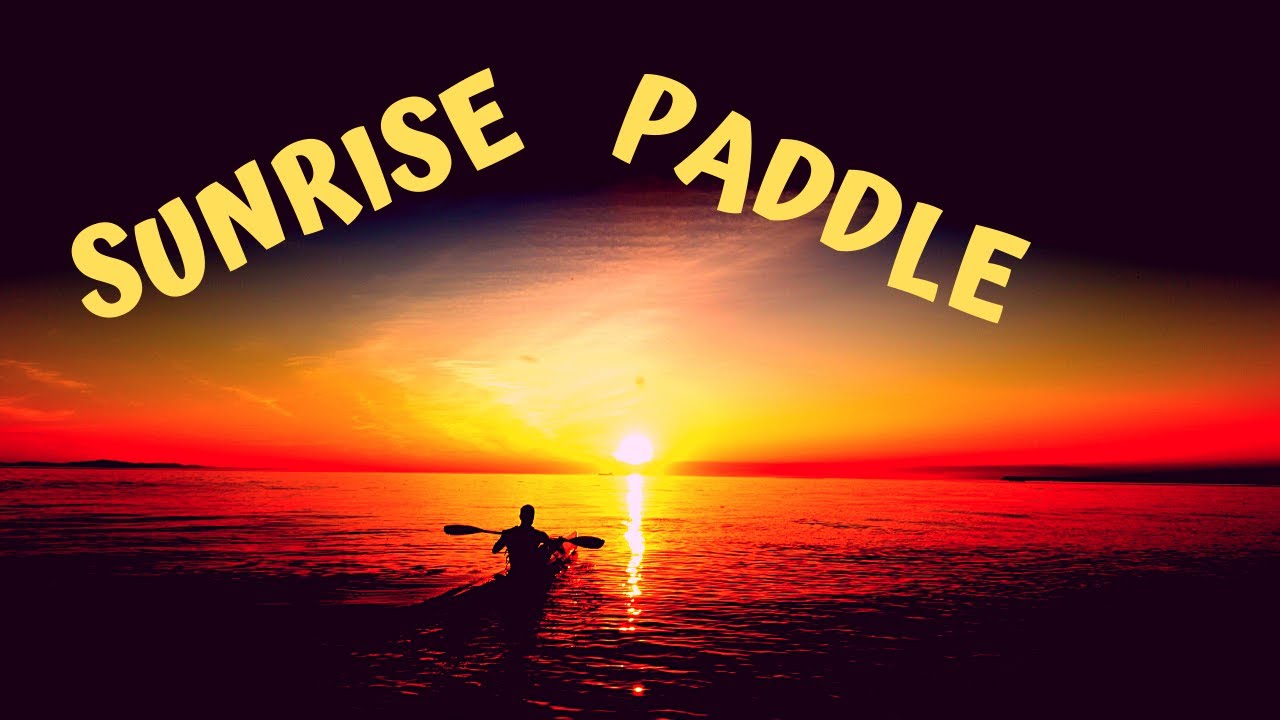A Quiet Kayaking Paddle on a Calm Lake Allegan in Valley Township Michigan