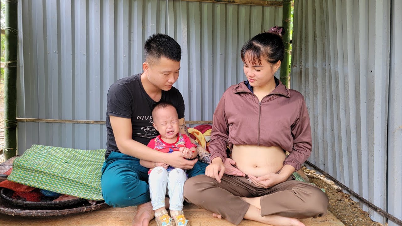 VIDEO FULL: Thời tiết thay đổi mưa, Bão liên miên: Làm lều đổ - Chuyển đến nơi ở mới - Tôi có thai