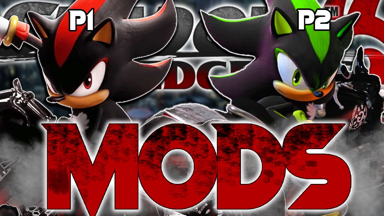 The WILD WORLD of Shadow The Hedgehog MODS