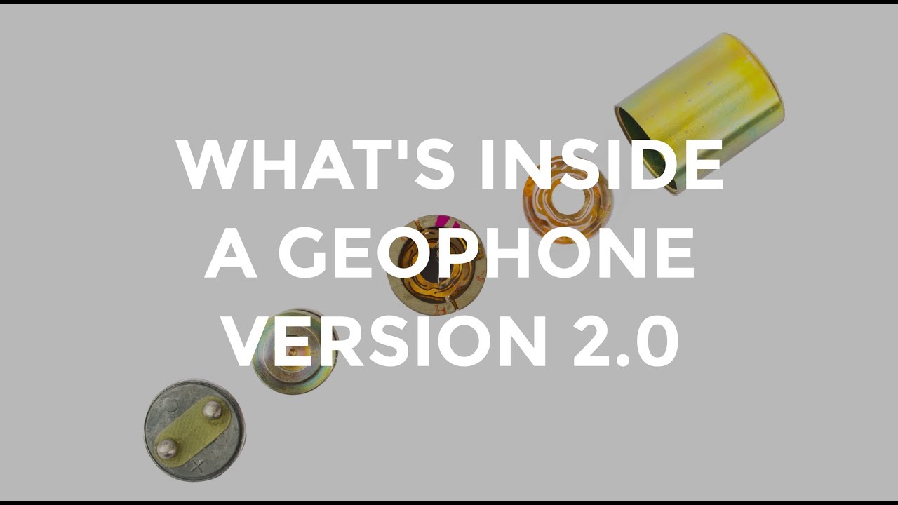 What's inside of a geophone?
