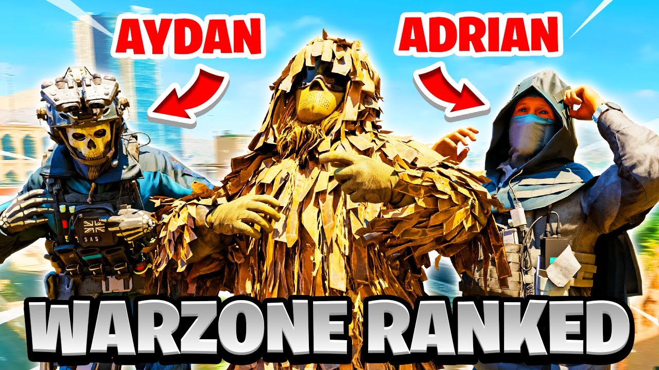 Trolling Ranked Lobbies w/ Aydan & Adrian! (Warzone Ranked)