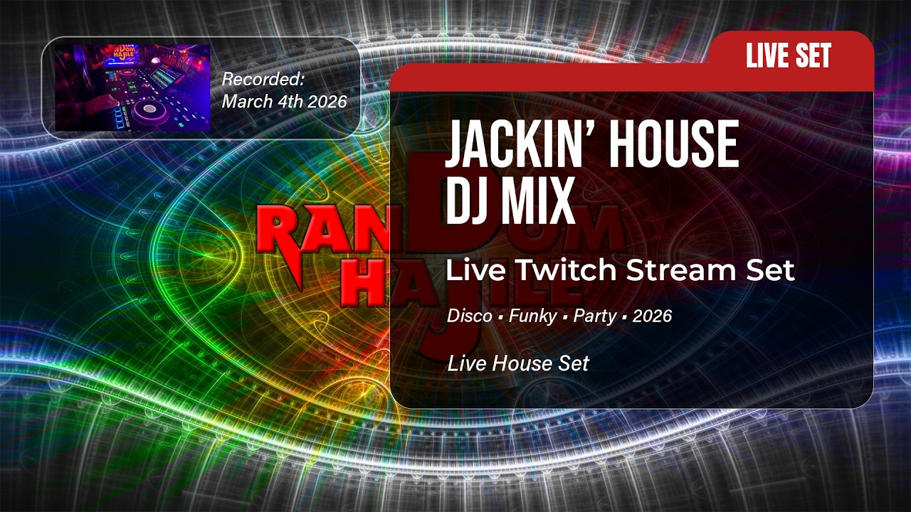 House Music Live Mix 2026 | Disco House, Funky House & Club Edits by DJ Random Hajile