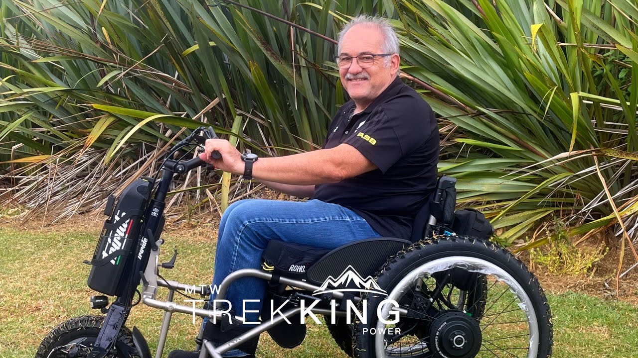 Wheelchair All Wheel traction and superior grip, by MaxAbility.