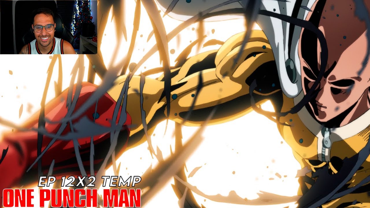 BRKK - O SAITAMA É INSANO | One Punch Man Ep 12 ( 2° Temp ) ( React )