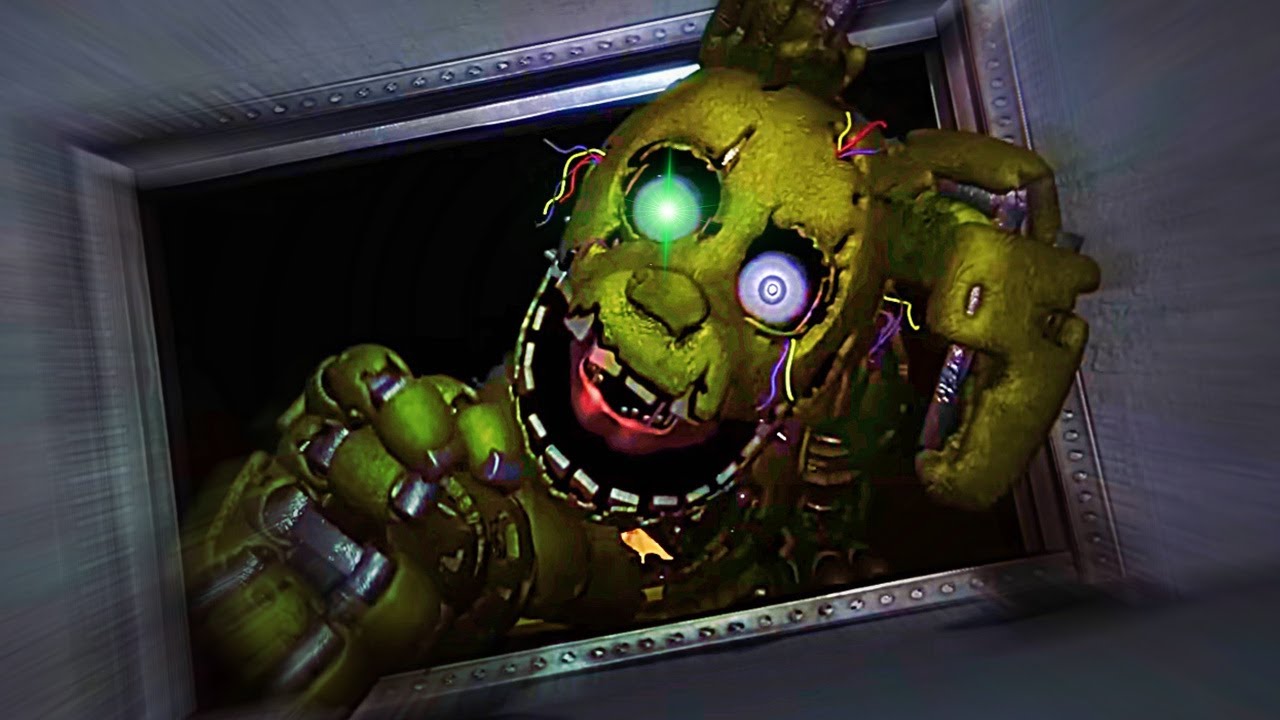 SPRINGTRAP CSAPDÁJA - FNAF The Glitched Attraction #2