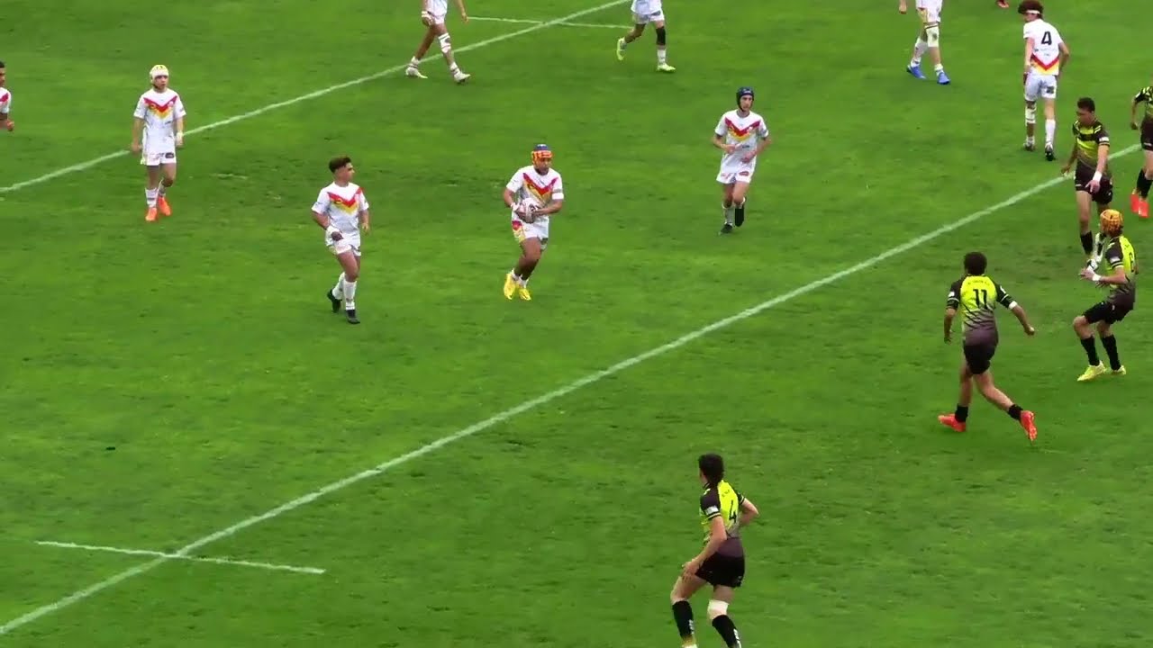 Finale Coupe de France U15 2023 - XIII Catalan vs RC Salon XIII - 1ère mi-temps