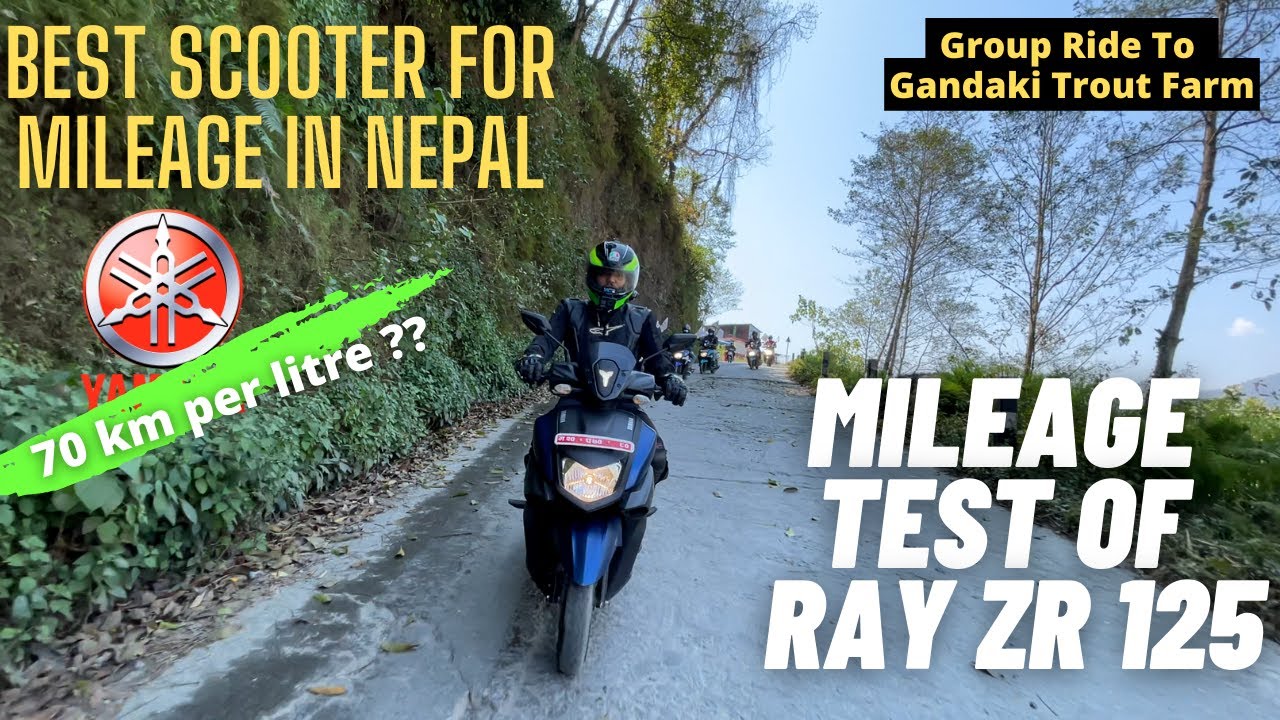 Mileage Test of Yamaha Ray ZR 125 in Nepal | Shocking Results 😱| 70 kmpl ??| AKR
