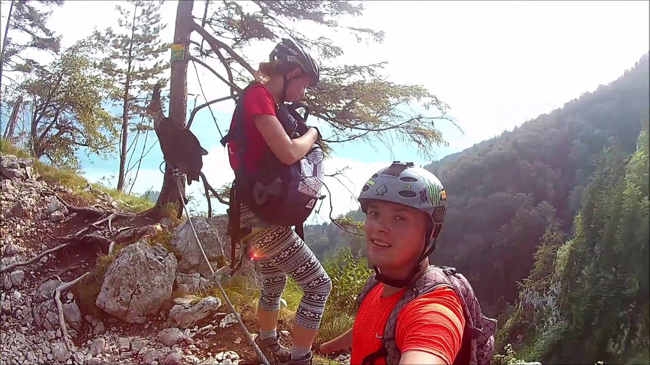 Via Ferrata léto 2018 (Gams - Krippenstein, drachenwand,  Obertraun Klettersteig)