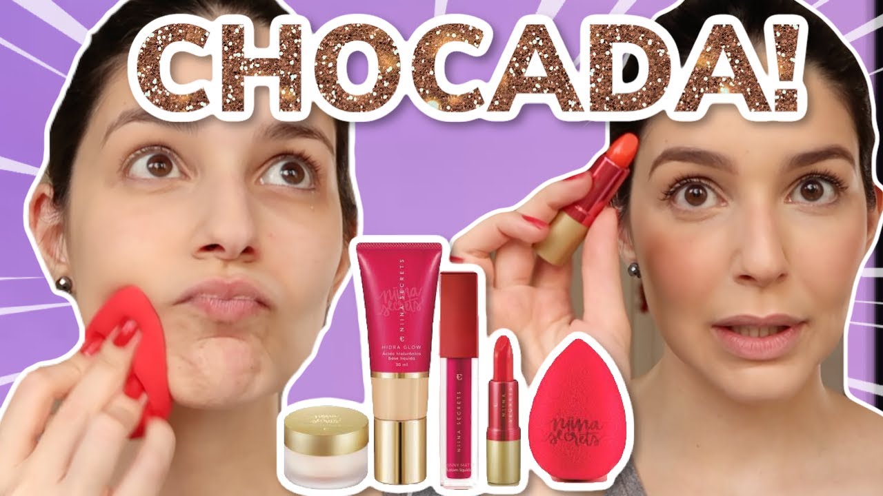 TESTEI OS PRODUTOS DA NIINA SECRETS EUDORA! - Laura Kuczynski