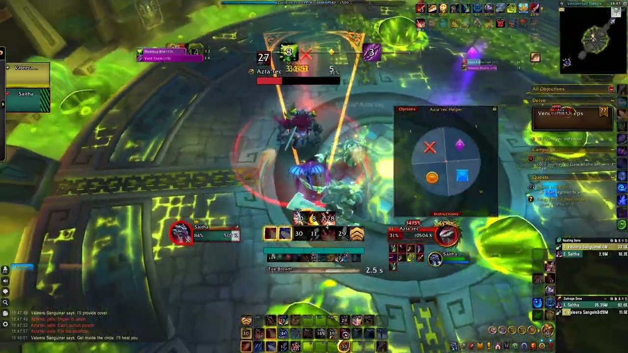 Azta'rec ?? kill week 1 of season 2 | Devastation Evoker POV