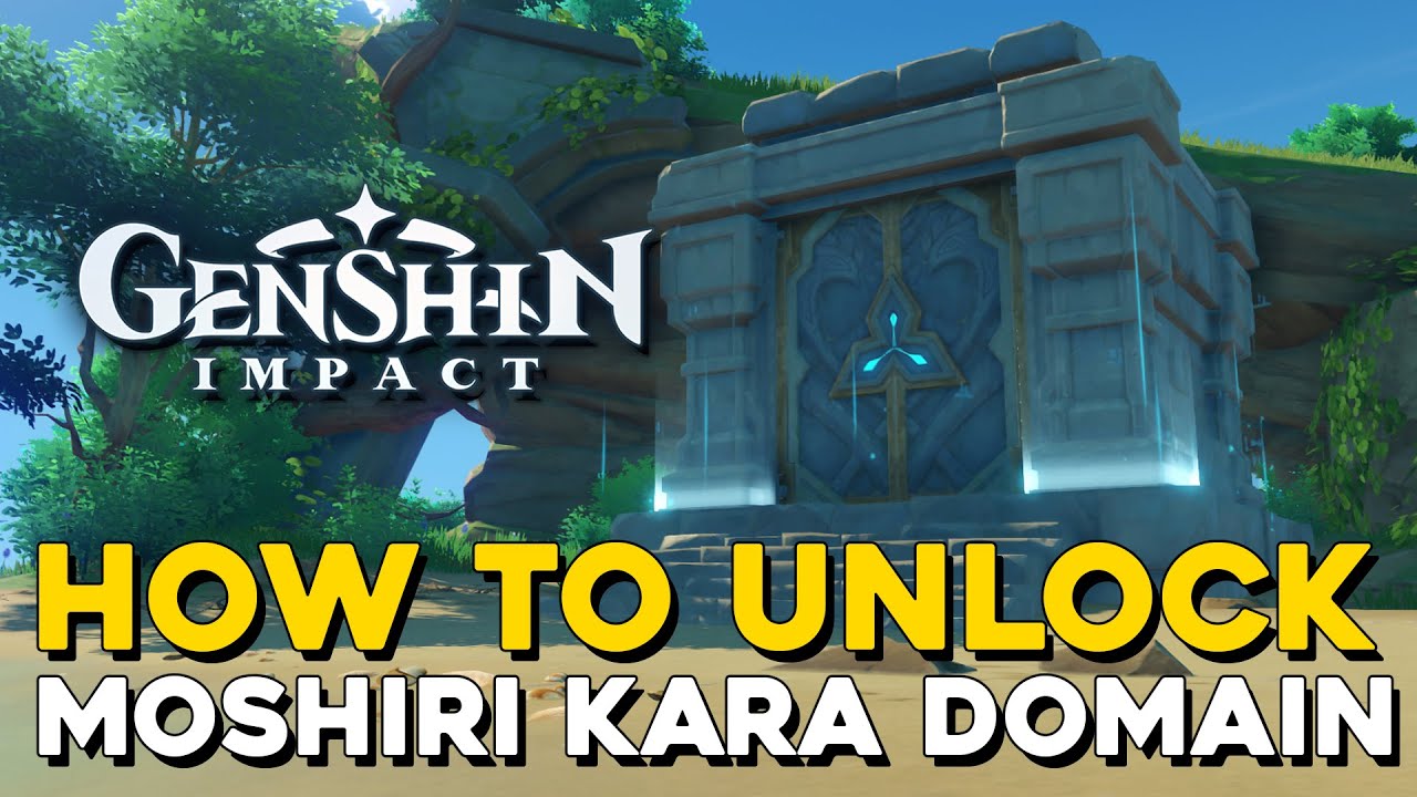 Genshin Impact How To Unlock Moshiri Kara Domain (Tsurumi Island Domain)
