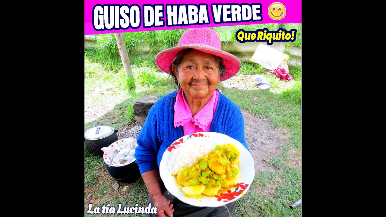 Guiso de pollo con habas verdes