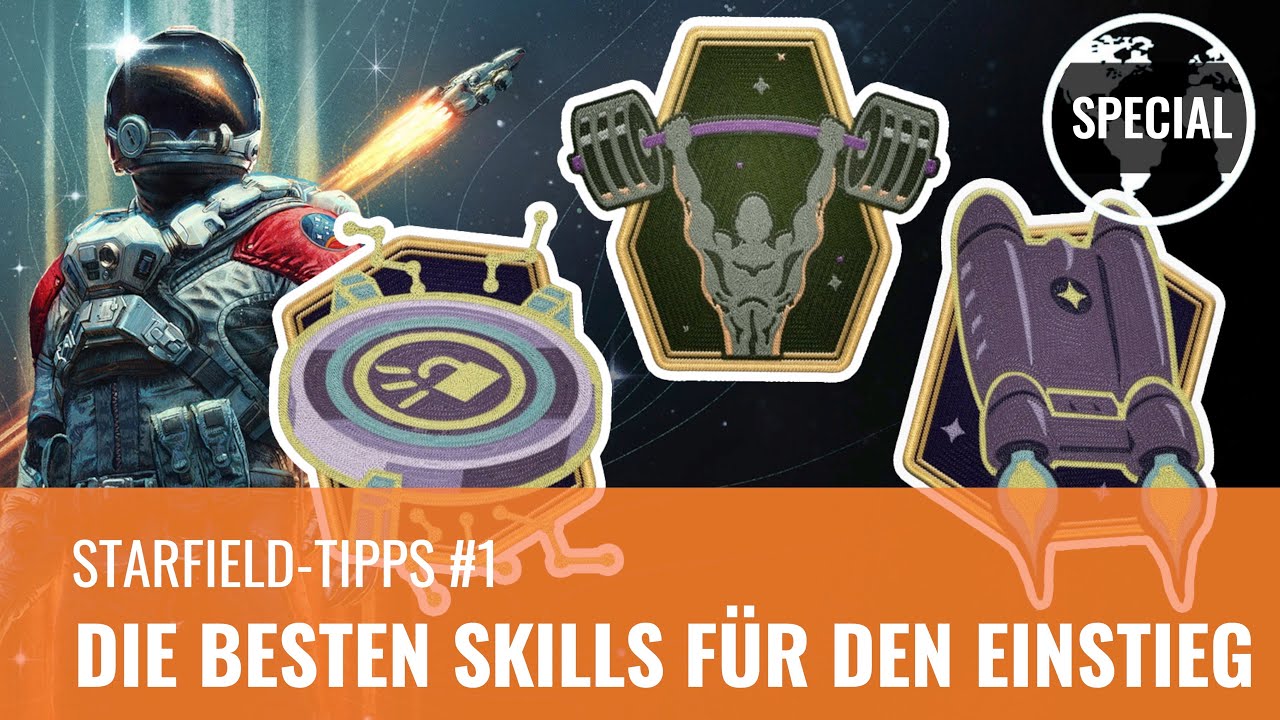 Starfield-Tipps #1: Die wichtigsten Skills f&uuml;r den Einstieg (4K, GUIDE, GERMAN)