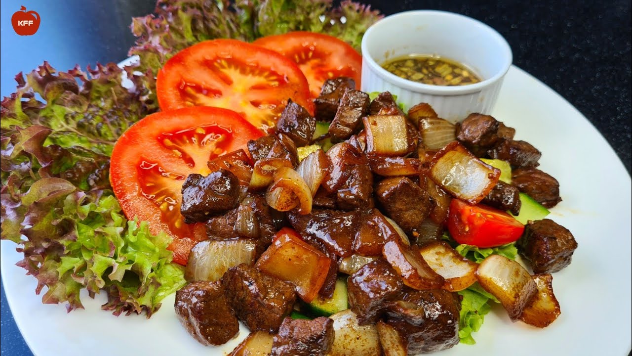 Lok Lak beef recipe II Khmer Fusion Food
