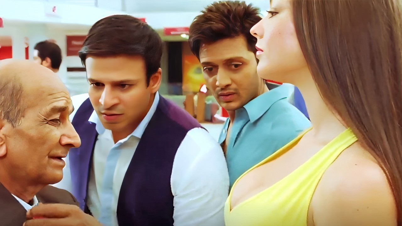 चाचा क्या देख रहे हो - आफताब ऑफिस चोरी कॉमेडी सीन - Vivek Oberoi Ritesh & Aftab Grand Masti Comedy