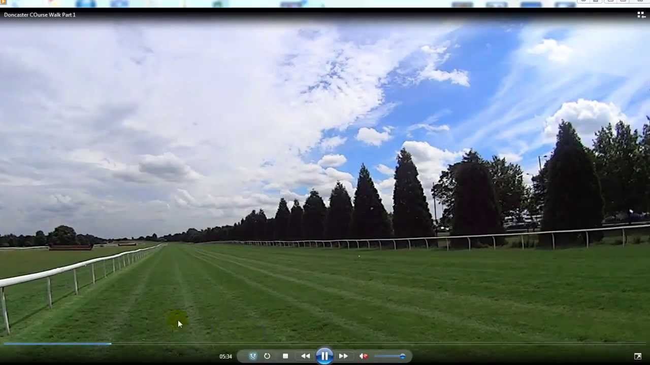 Walk Around The 1m 6f St Leger Course At Doncaster Racecourse