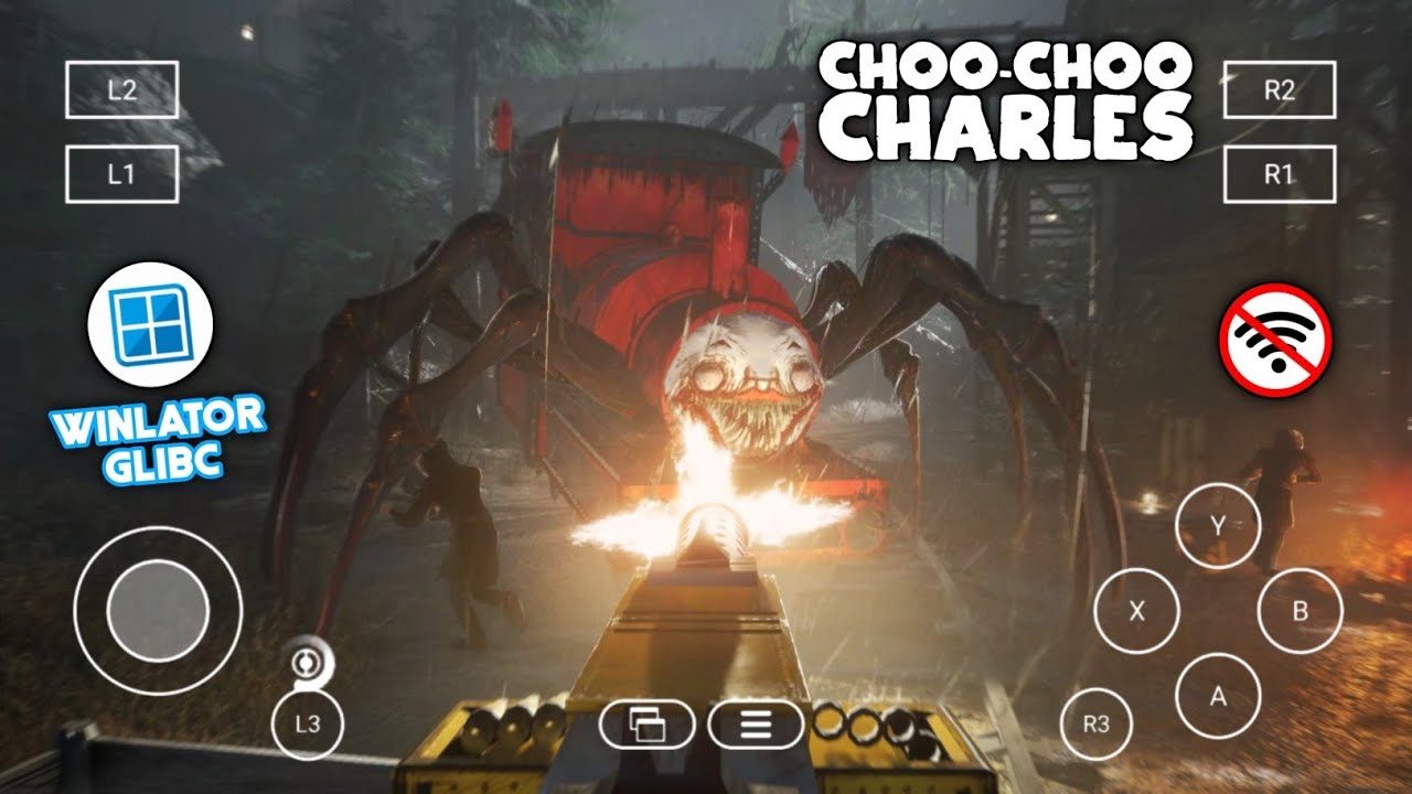 [REAL] Choo Choo Charles Game On Mobile Offline - Winlator GLIBC Windows Emulator Best Settings