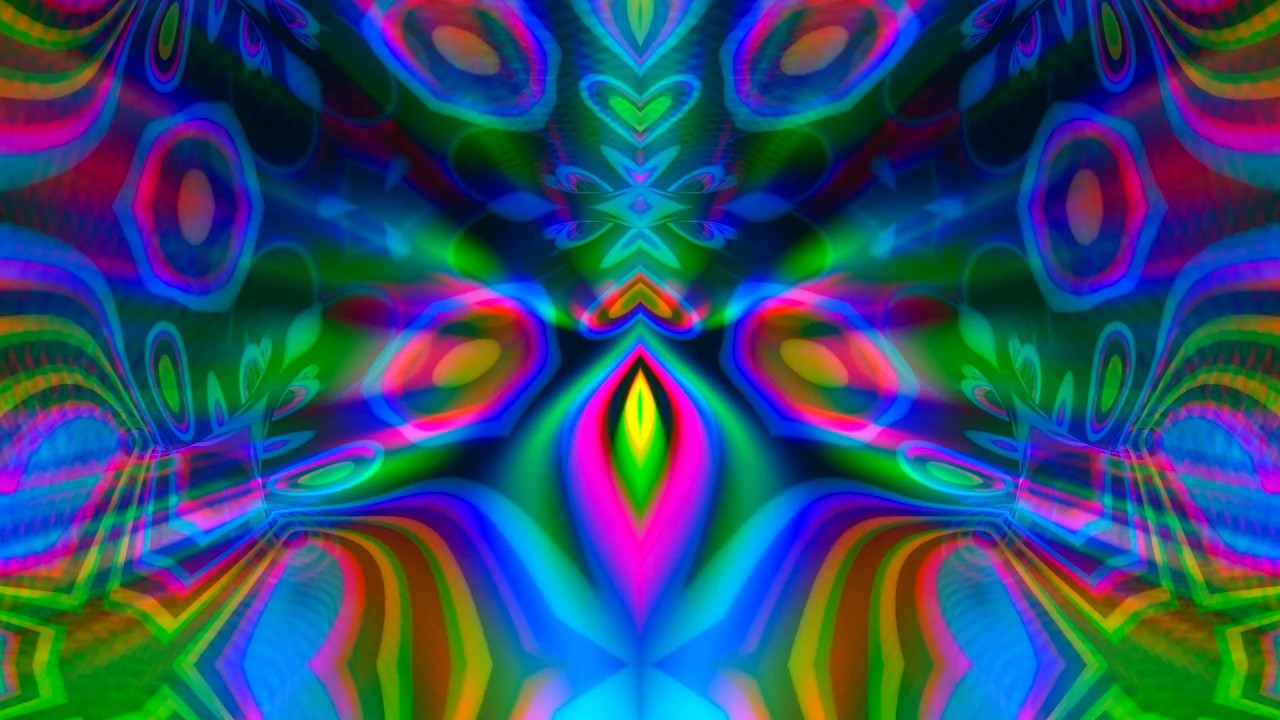 Rainbow motion screensaver