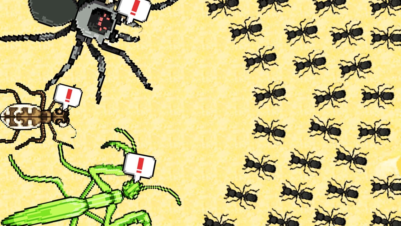MASSIVE Bug Army Vs. My Ant Army in Pocket Ants Colony Simulator