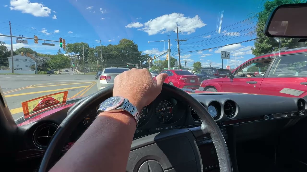 1988 Mercedes Benz 560sl 24k miles 1 owner driving vid