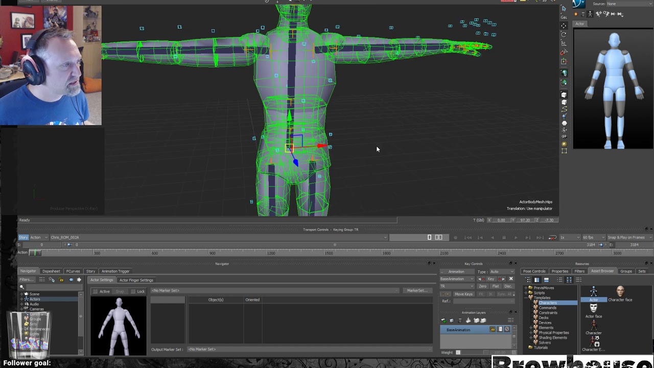 Motionbuilder Tutorial - 12: Working with c3d Data