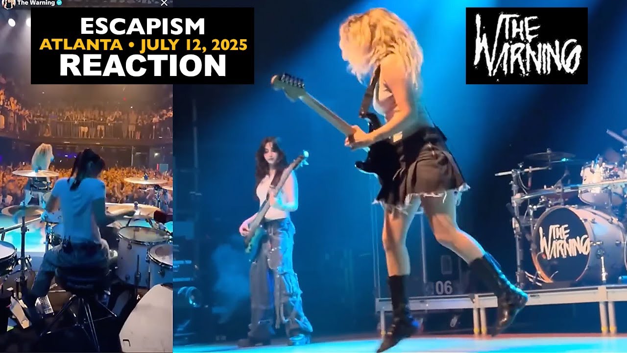 Musicians REACT to The Warning: Escapism (Atlanta July 12 2025)