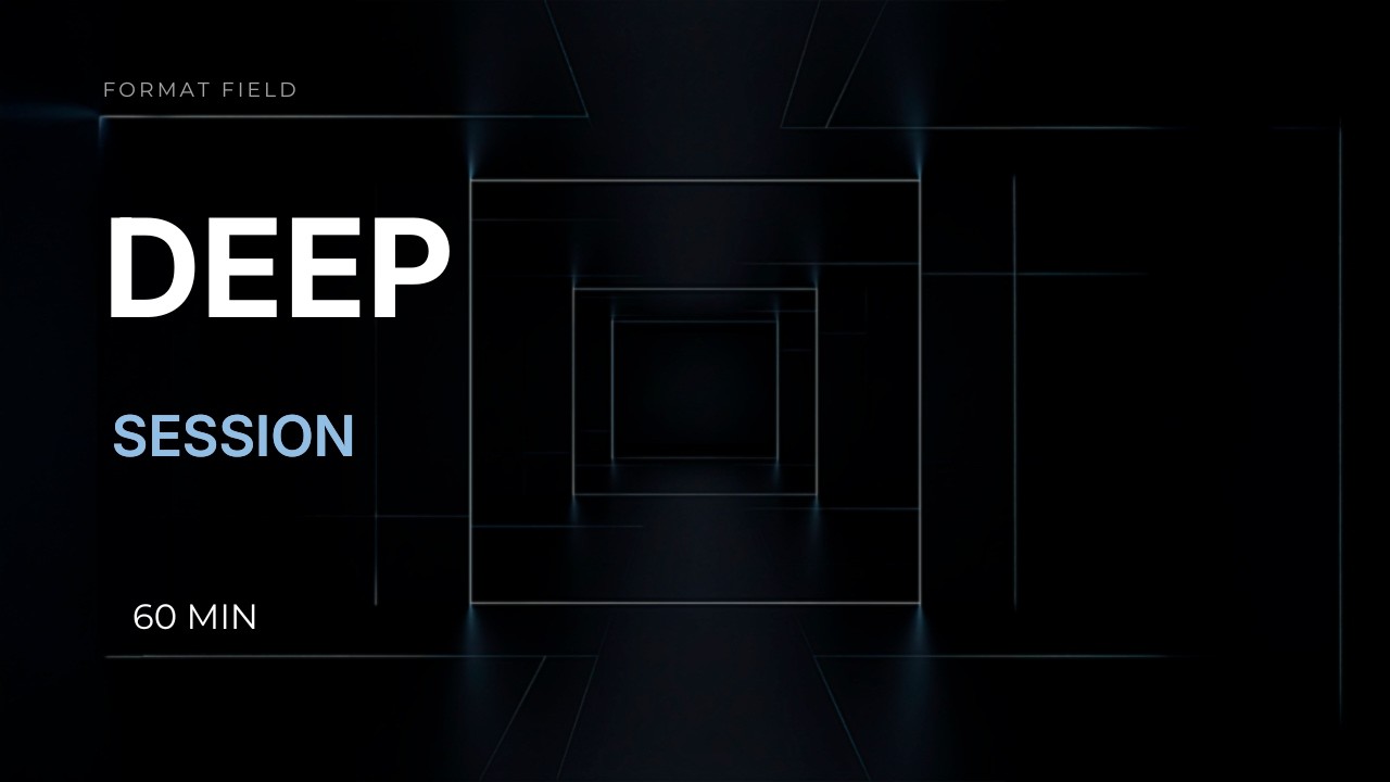 Deep Focus Music for Intense Work & Structured Thinking — 60 Min Dark Electronic Session