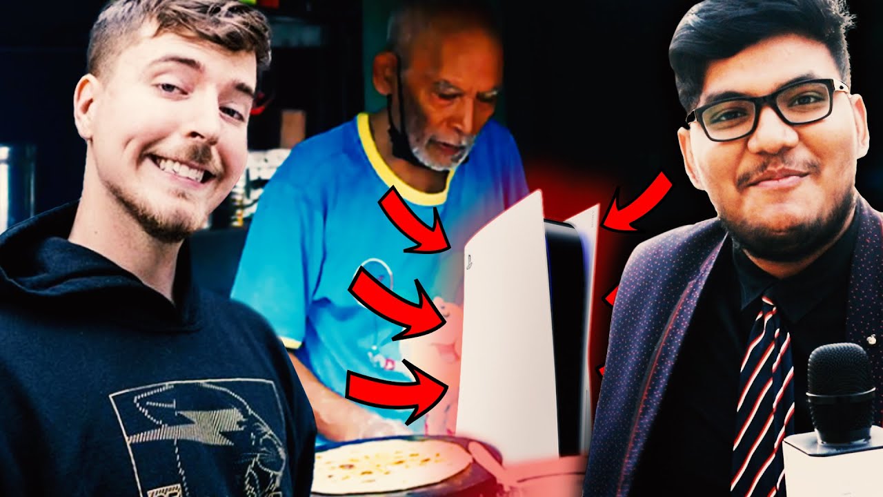 MrBeast Gave Away PS5 to Baba!
