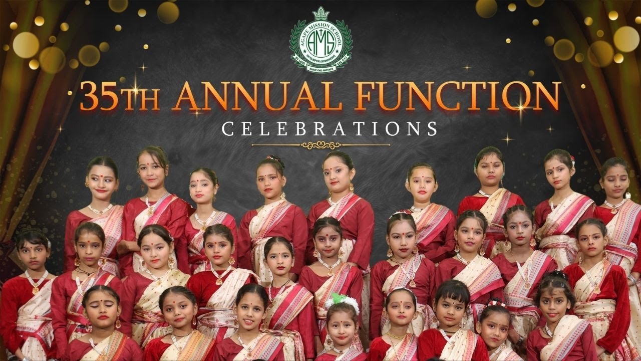 ASSAMESE DANCE | Agape Mission School 35th Annual Function