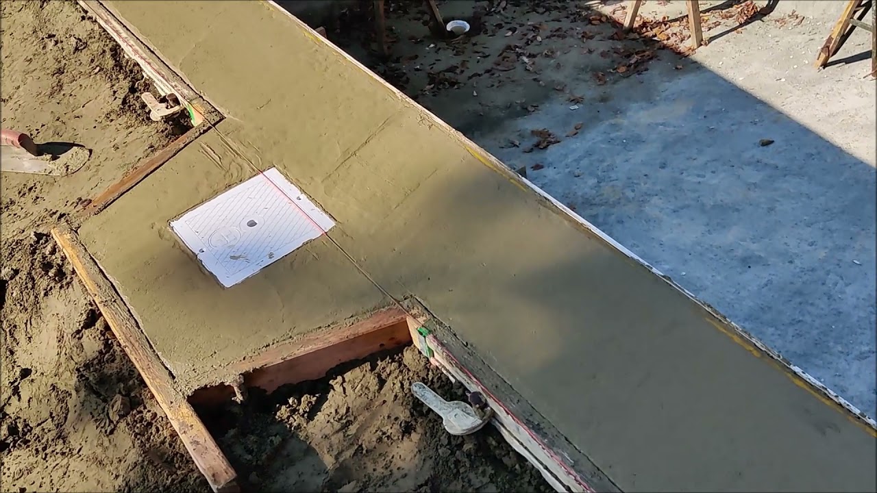 Concrete Gunite Pool Coping Installation | L&J Pools