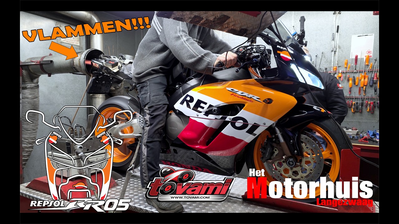 Dyno/Quickshifter montage dag met de Blade en meer motoren! VLAMMEN! en bijna insta 360 gelanceerd!