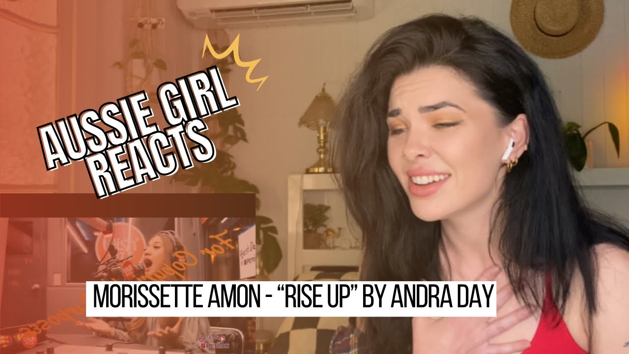 MORISSETTE Amon - “RISE UP” by Andra Day REACTION!