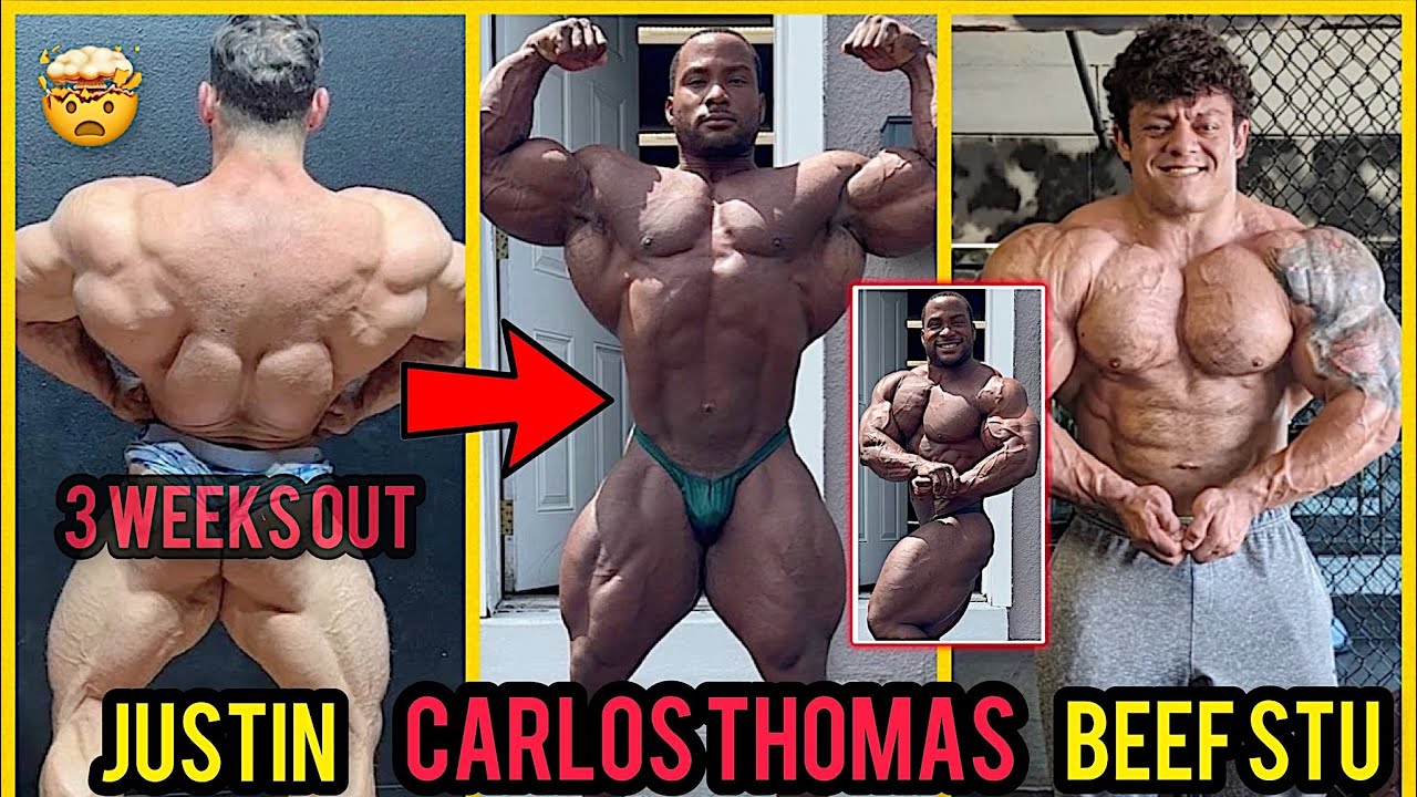 Carlos Thomas Looks INSANE + Justin Shier IMPROVED + Beef Stu HUGE + MORE