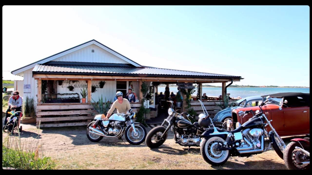 Brittas strandveranda  motormorning  varberg 2016