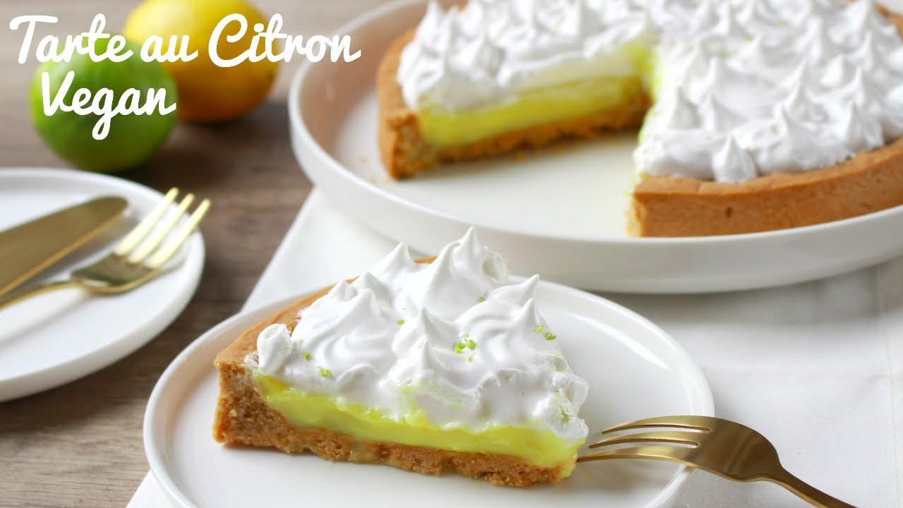 TARTE AU CITRON MERINGU&Eacute;E | VEGAN