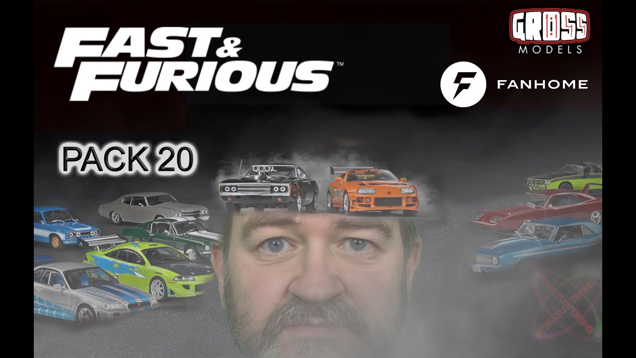 Fanhome 1:43 scale Fast & Furious cars collection. Pack 20