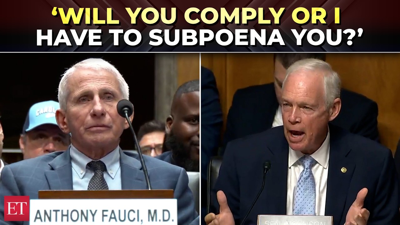 &lsquo;Boy, he can&rsquo;t let the public know&hellip;&rsquo;: Sen. Johnson rages at Dr Fauci over COVID vaccine lies