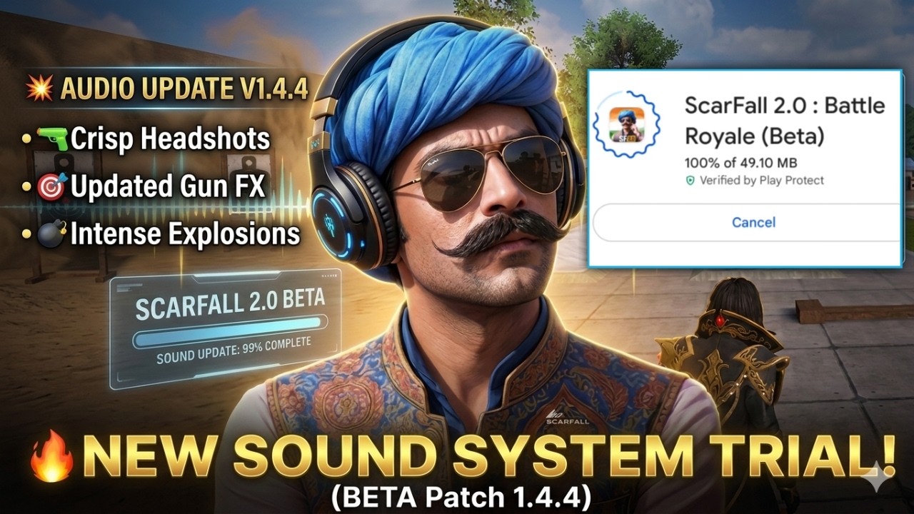 🔥 ScarFall 2.0 LIVE | TRYING NEW SOUND SYSTEM | scarfall live #scarfall #scarfalllivestream