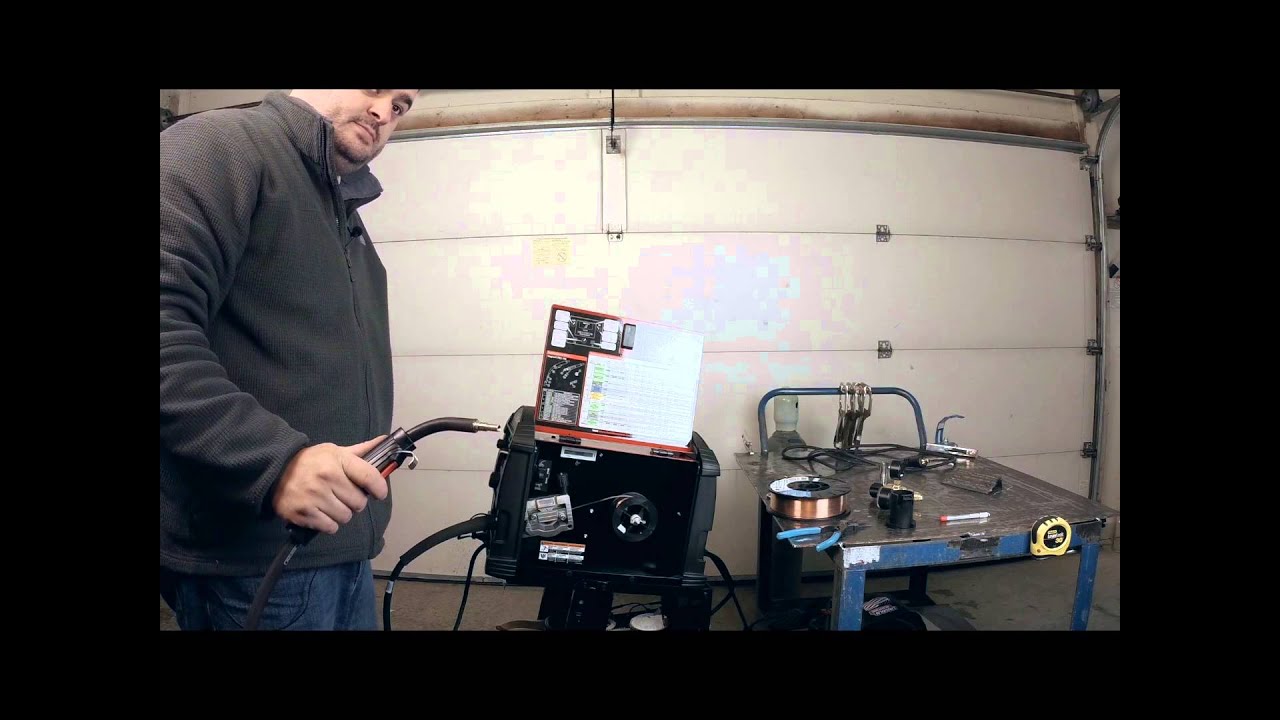 Lincoln Power Mig 210 MP Setup